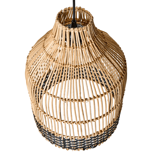 Candeeiro suspenso GILO Rattan Natural Candeeiro suspenso GILO Rattan Natural