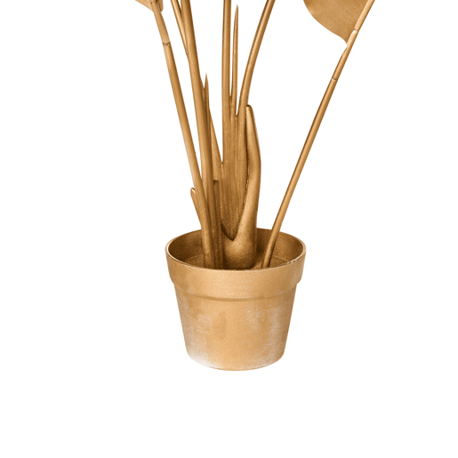 Planta artificial BANANA TREE 123 cm Dourado