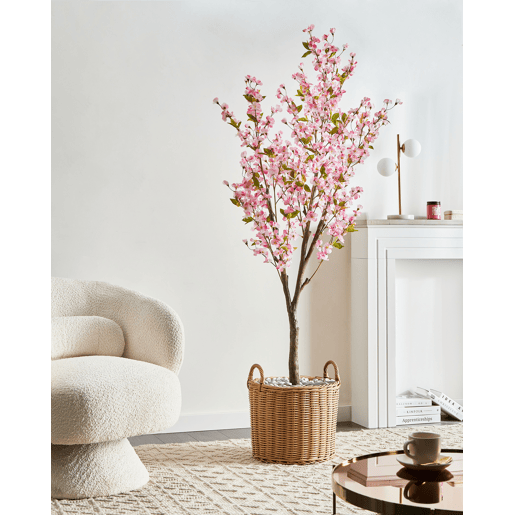 Planta artificial CHERRY TREE 180 cm Rosa