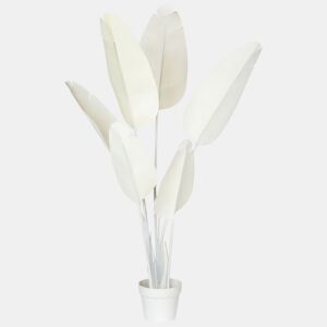 Planta artificial BANANA TREE 123 cm Branco