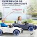 Coche de Batería PP, Metal HOMCOM Coche de Batería PP, Metal HOMCOM Gris