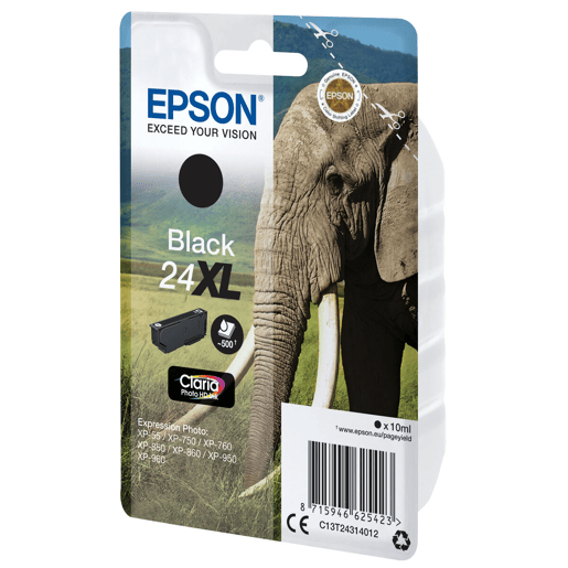 Tinteiro de Tinta Original Epson C13T24314022 Preto (1 Unidade)