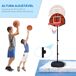 Canasta de Baloncesto Acero, PE SPORTNOW Canasta de Baloncesto Acero, PE SPORTNOW Negro