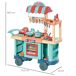 Cocina de Juguete PP, ABS HOMCOM Cocina de Juguete PP, ABS HOMCOM Multicolor