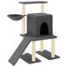 Árbol Para Gatos Árbol Para Gatos Gris Oscuro