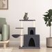 Árbol Para Gatos Árbol Para Gatos Gris Oscuro