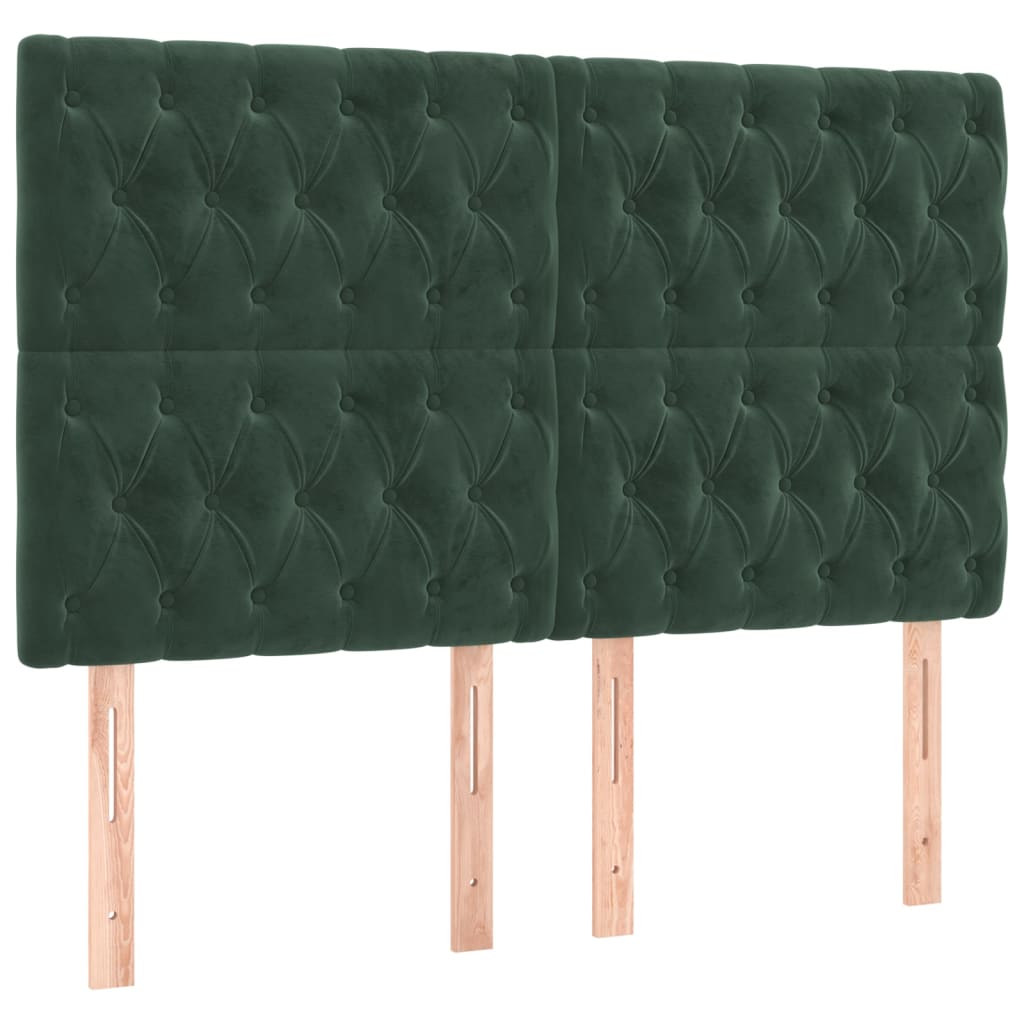 Cabecero 160 Verde Oscuro