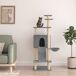 Árbol Para Gatos Árbol Para Gatos Gris Claro