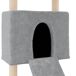 Árbol Para Gatos Árbol Para Gatos Gris Claro
