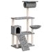 Árbol Para Gatos Árbol Para Gatos Gris Claro