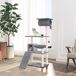 Árbol Para Gatos Árbol Para Gatos Gris Claro