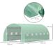 Invernadero de Jardín Acero galvanizado, PE Outsunny Invernadero de Jardín Acero galvanizado, PE Outsunny Verde