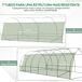 Invernadero de Jardín Acero galvanizado, PE Outsunny Invernadero de Jardín Acero galvanizado, PE Outsunny Verde