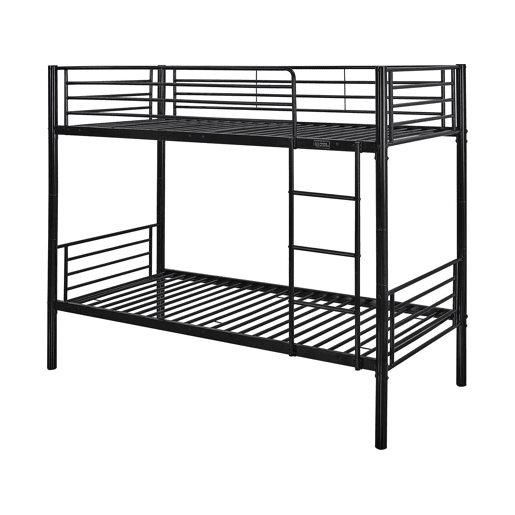 Beliche ADAM - 90 x 190 cm - Metal - Preto