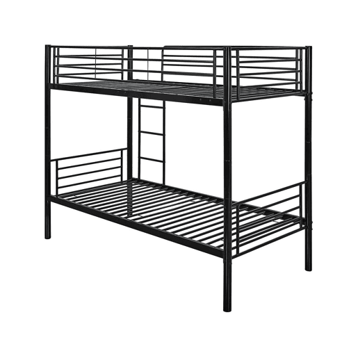 Beliche ADAM - 90 x 190 cm - Metal - Preto