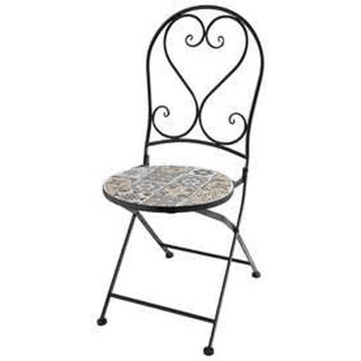 Tuinstoel Praha Preto Exterior Ferro (39 x 47 x 94 cm) Tuinstoel Praha Preto Exterior Ferro (39 x 47 x 94 cm)