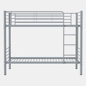 Beliche ADAM - 90 x 190 cm - Metal - Cinza