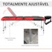 Camilla de Masaje Plegable PVC, Aluminio, Esponja, Plástico Camilla de Masaje Plegable PVC, Aluminio, Esponja, Plástico Rojo