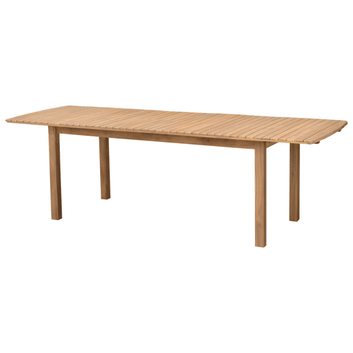 Conjunto de mobiliário de jardim extensível 180240cm PADAR em madeira de acácia 8 lugares - almofadas de areia
