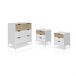 Dormitorio Nitza Dormitorio Nitza Natural/ Blanco