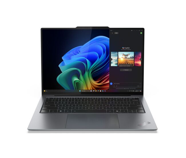 Laptop lenovo 21qa0025sp 14" intel core ultra 7 258v 32 gb ram 1 tb ssd qwerty español