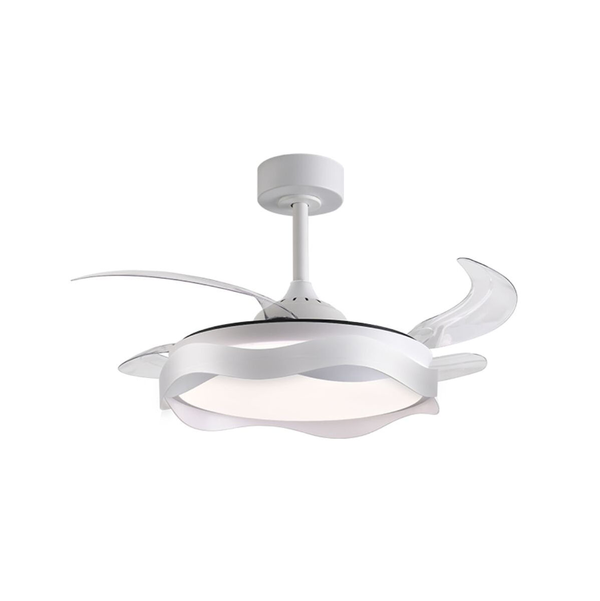 Ventilador de techo Ondas Bel Air W  aspas retráctiles con luz L