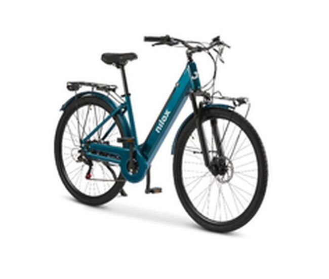 Bicicleta eléctrica nilox j7 verde 250 w 28"