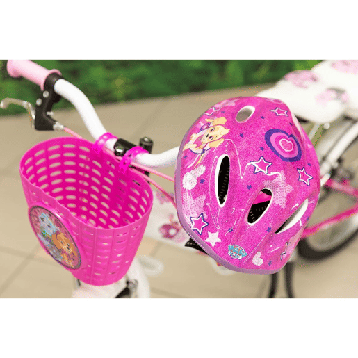 Capacete de Ciclismo Infantil The Paw Patrol Cor de Rosa Fúcsia