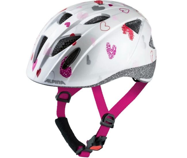 Casco de ciclismo para adultos alpina a9711211 blanco estampado
