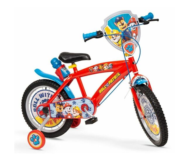 Bicicleta infantil toimsa toi1678 paw patrol 16" rojo multicolor