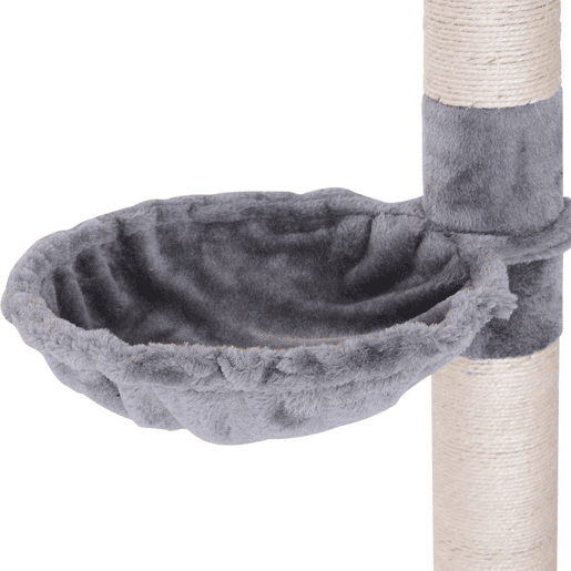 PawHut Árvore Arranhadora para Gatos Arranhador para Fixar ao Teto Altura Ajustável com Plataformas Poste de Sisal 40x34x230-260cm Cinza PawHut Árvore Arranhadora para Gatos Arranhador para Fixar ao Teto Altura Ajustável com Plataformas Poste de Sisal 40x34x230-260cm Cinza