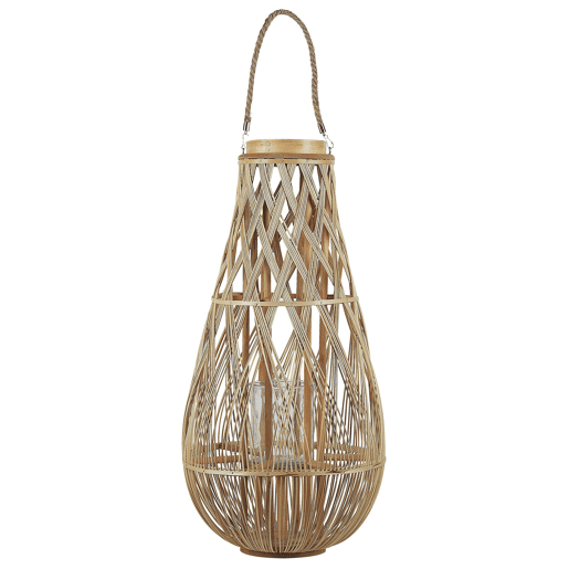 Lanterna TONGA Madeira de bambu 77 cm Natural Lanterna TONGA Madeira de bambu 77 cm Natural