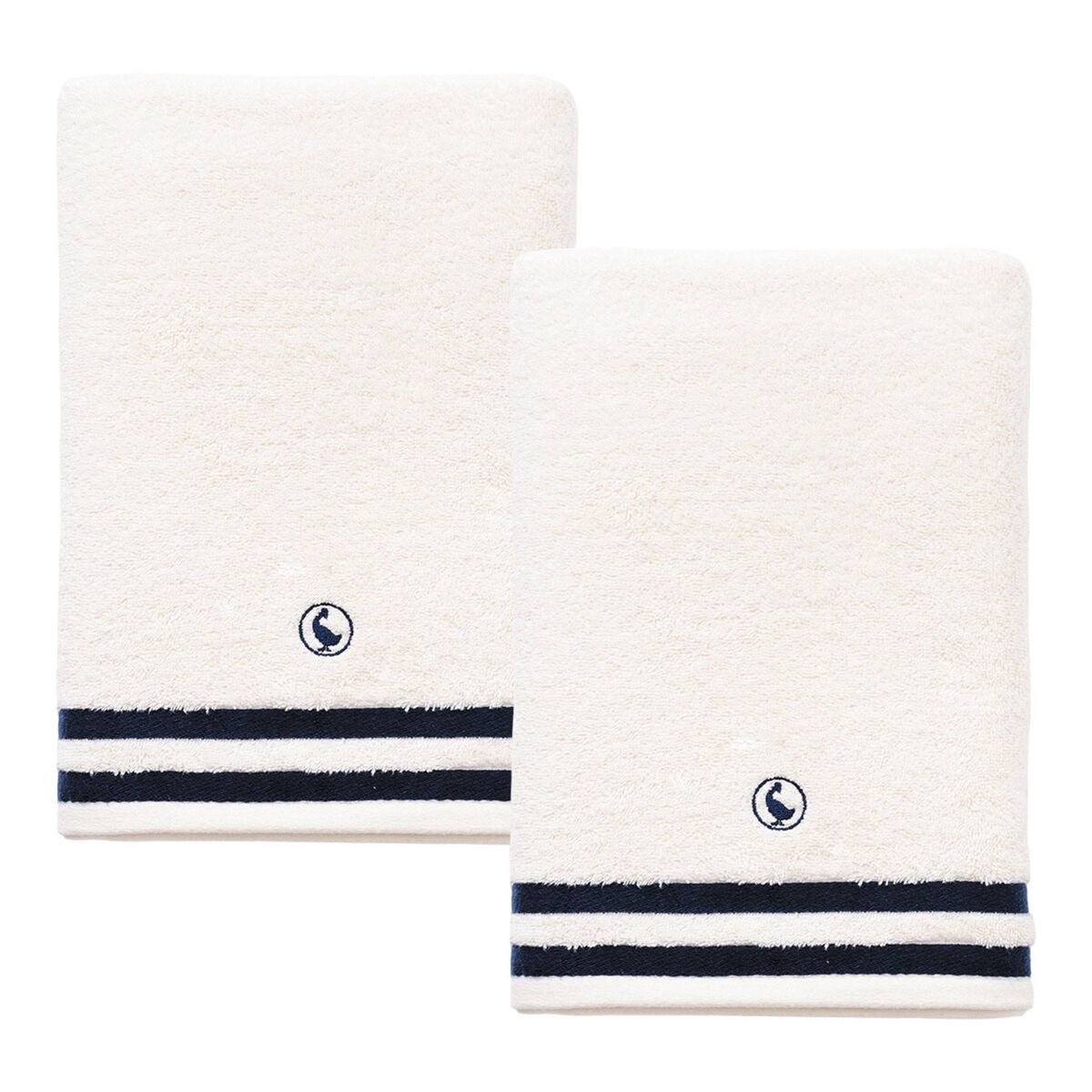 Set de 2 toallas de baño de Algodón 500GSM El Ganso