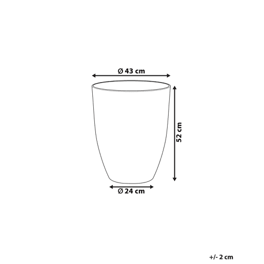 Beliani Vaso CROTON Beliani Vaso CROTON
