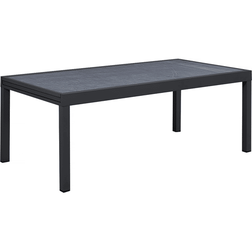 Conjunto de jantar de jardim Lagos - 200320 x 105 x 76 cm - 12 cadeiras - Cinza claro