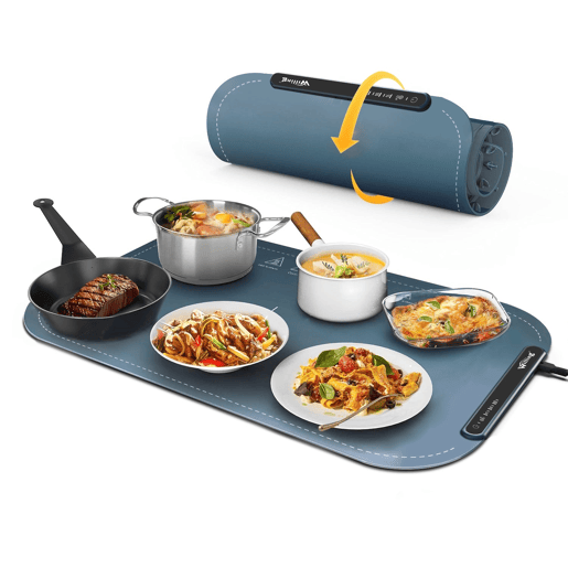 Aquecedor para Buffet Willing BW614 - 250W Azul 3 Níveis de Calor Dobrável Nano Revestimento - Azul