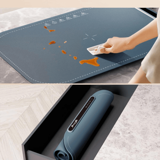 Aquecedor para Buffet Willing BW614 - 250W Azul 3 Níveis de Calor Dobrável Nano Revestimento - Azul