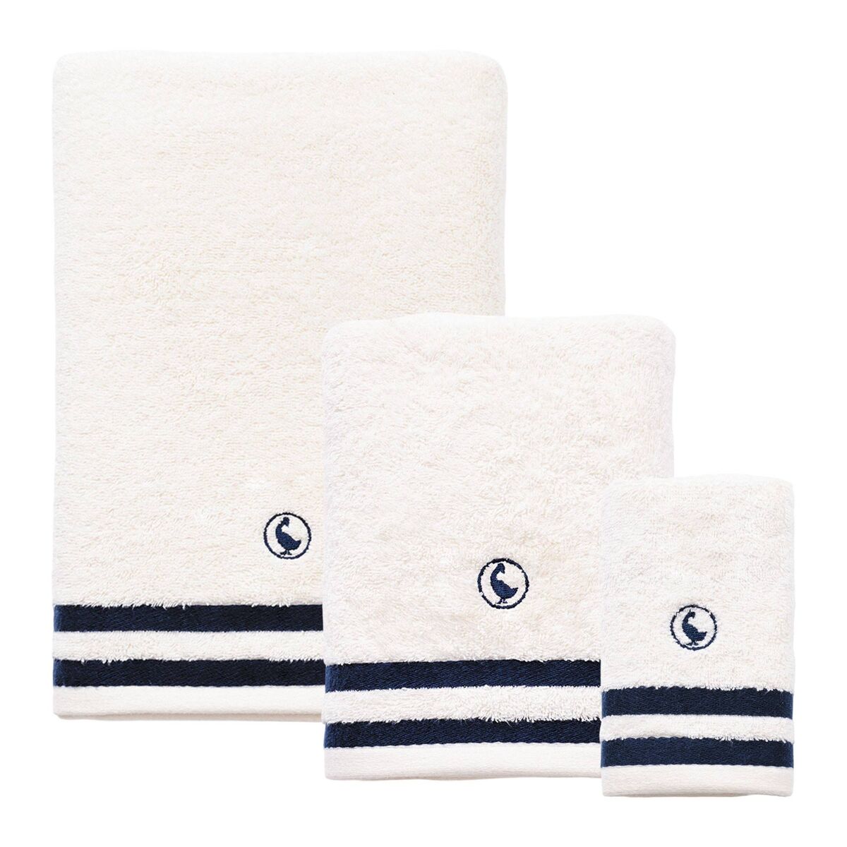 Set de 3 toallas de baño de Algodón 500GSM El Ganso