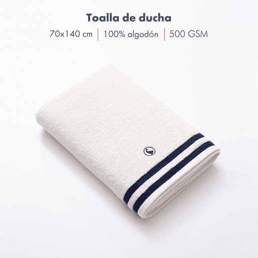Conjunto de 3 toalhas de banho 30x50, 50x90, 70x140 cm Algodão 500GSM Branco El Ganso