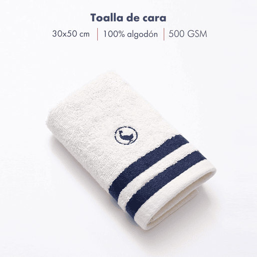 Conjunto de 3 toalhas de banho 30x50, 50x90, 70x140 cm Algodão 500GSM Branco El Ganso
