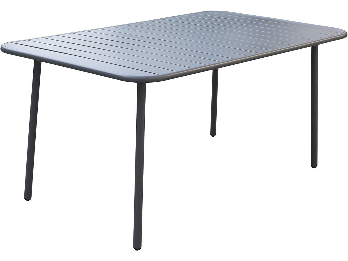 Mesa de jardín en metal "Bilbao" - 6 plazas 149x90