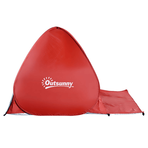 Outsunny Tenda Pop-up Instantâneo e Portátil com Janelas Protetoras para Piquenique, Praia e Camping com Proteção UV