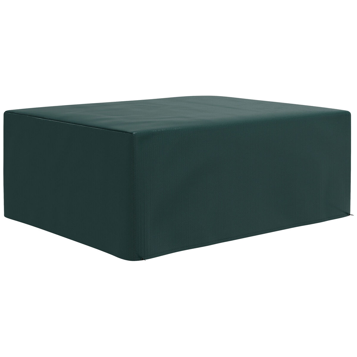 Outsunny funda protectora para muebles rectangular funda de muebles para jardín impermeable anti-uv antipolvo para terraza balcón 235x190x90 cm verde