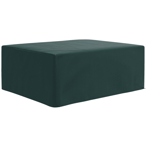 Outsunny Capa Protetora para Móveis Retangular Cobertura de Móveis para Jardim Impermeável Anti-UV Antipó para Terraço Varanda 235x190x90 cm Verde