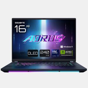 Laptop Gigabyte AORUS MASTER 16 BZHC6PTE64SP 16 32 GB RAM 1 TB SSD Qwerty português