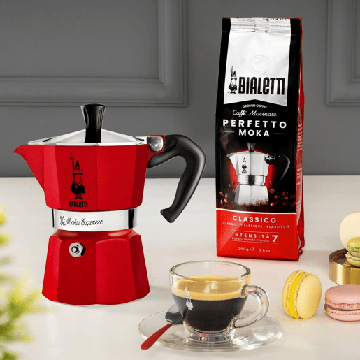 Cafeteira Italiana Bialetti 0004943NP Vermelho 6 Copos