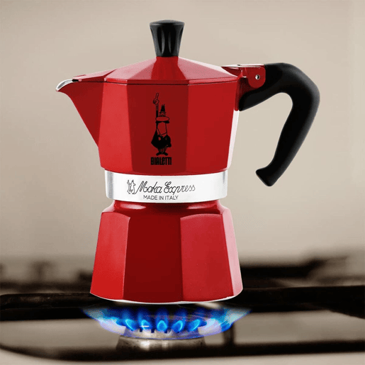 Cafeteira Italiana Bialetti 0004943NP Vermelho 6 Copos