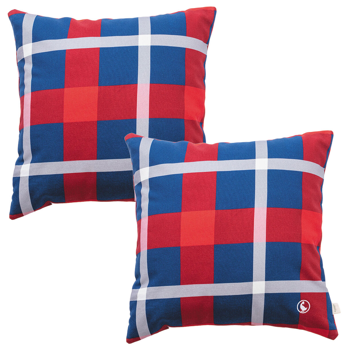 Cojines 100% Algodón Tartan El Ganso