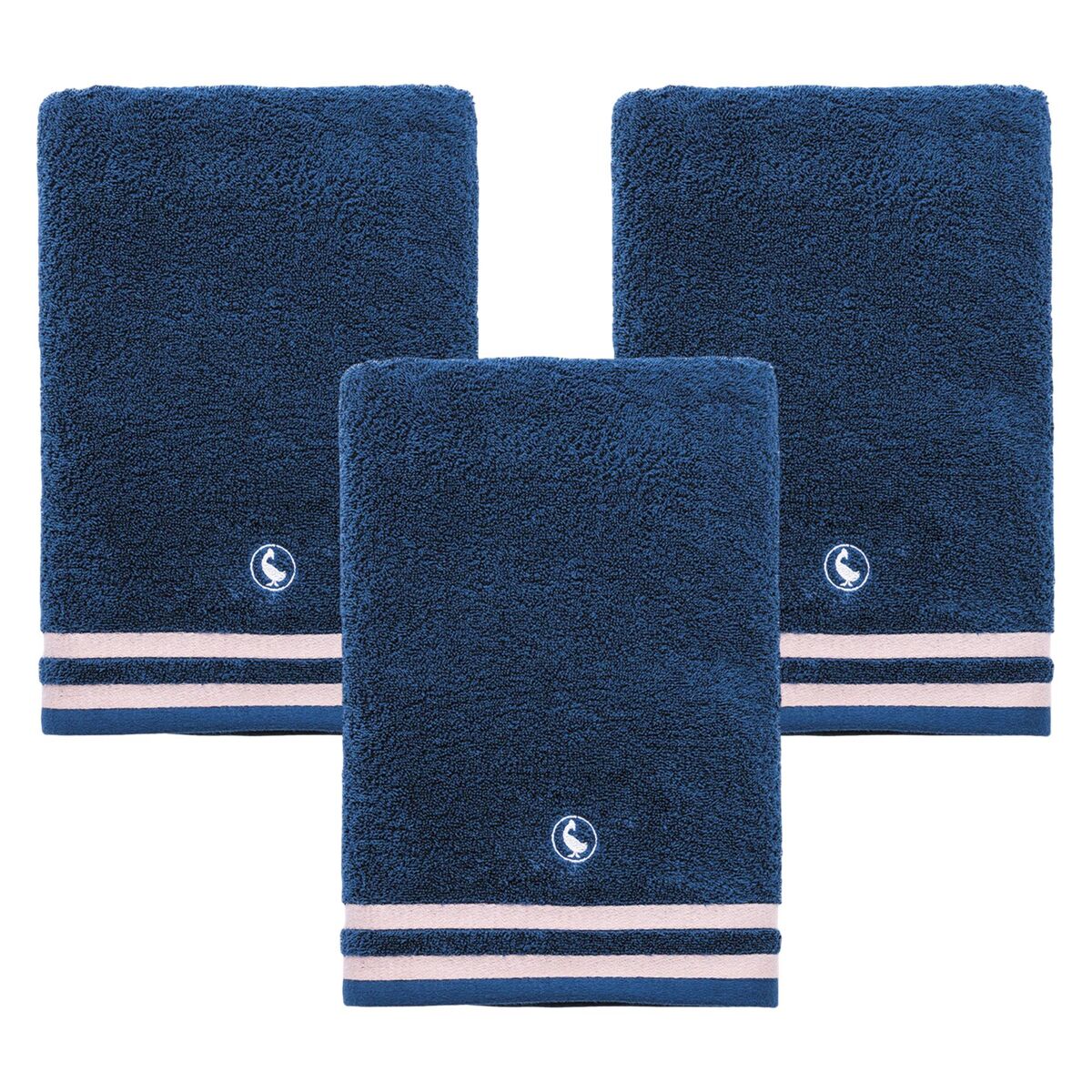 Set de 3 toallas de baño de Algodón 500GSM El Ganso