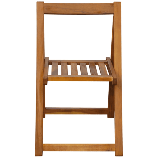 vidaXL Cadeiras de jardim dobráveis 2 pcs madeira acácia maciça